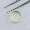 Quarzo Limone Taglio Tondo Liscio Cabuchon A Mano 14mm 11,40 Carati 1pz