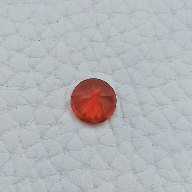 Zircone Arancione Forma Tondo Sfaccetata A Mano Gemme Sciolte 8X4mm 3,50 Carati 1pz Zircone Arancione Forma Tondo Sfaccetata A Mano Gemme Sciolte 8X4mm 3,50 Carati 1pz