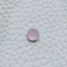 Calcedonio Rosa Idrotermale Forma Tondo Sfaccetata A Mano Gemme Sciolte 8X4mm 1,55 Carati 1pz