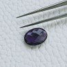 Ametista Africana Idrotermale Taglio Briolette Sfaccetata A Mano Gemme Sciolte 13X9X4mm 3,95 Carati 1pz