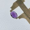 Ametista Africana Idrotermale Taglio Briolette Sfaccetata A Mano Gemme Sciolte 13X9X4mm 3,95 Carati 1pz