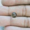 Quarzo Fume Tondo Sfaccettato A Mano Mezzo Forato 8mm 3,75 Carati 1pz
