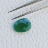 Onice Verde Idrotermale Taglio Briolette Sfaccetata A Mano Gemme Sciolte 14X11X4mm 4,40 Carati 1pz