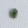 Tormalina Verde Idrotermale Taglio Briolette Sfaccetata A Mano Gemme Sciolte 14X11X4mm 5,10 Carati 1pz