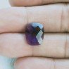 Ametista Africana Idrotermale Taglio Briolette Sfaccetata A Mano Gemme Sciolte 14X11X4mm 5,15 Carati 1pz