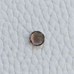 Rodolite Idrotermale Forma Tondo Sfaccetata A Mano Gemme Sciolte 7mm 1,10 Carati 1pz