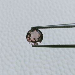 Rodolite Idrotermale Forma Tondo Sfaccetata A Mano Gemme Sciolte 7mm 1,10 Carati 1pz