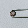 Rodolite Idrotermale Forma Tondo Sfaccetata A Mano Gemme Sciolte 7mm 1,10 Carati 1pz