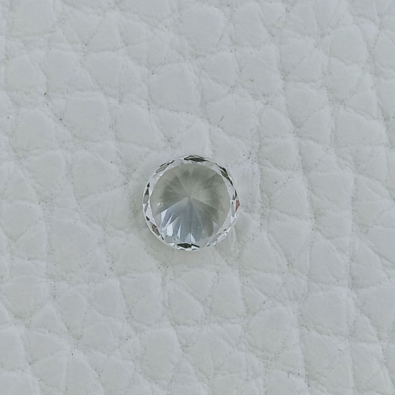 Zircone Forma Tondo Sfaccetata A Mano Gemme Sciolte 6X3mm 1,75 Carati 1pz