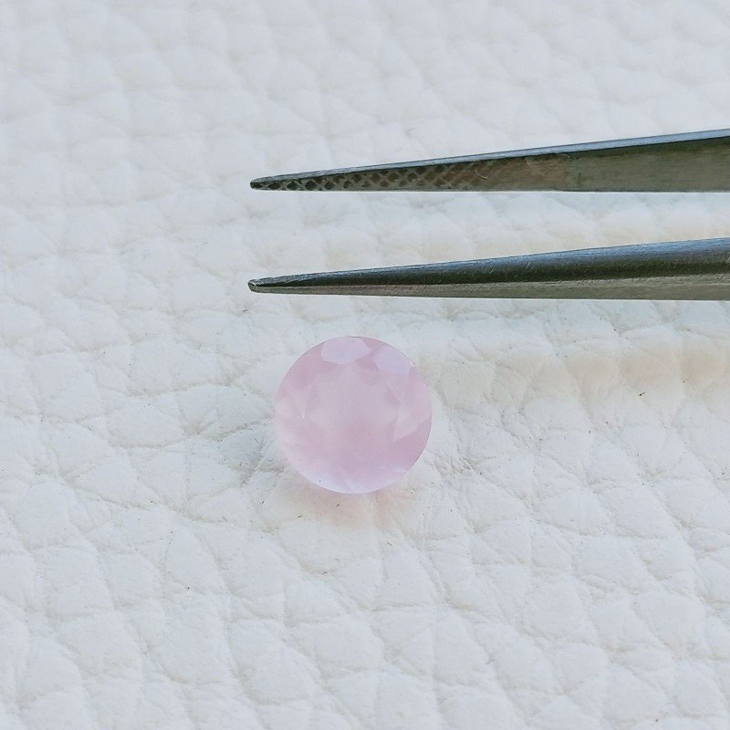 Calcedonio Rosa Idrotermale Forma Tondo Sfaccetata A Mano Gemme Sciolte 7X3-4mm 1,25 Carati 1pz Calcedonio Rosa Idrotermale Forma Tondo Sfaccetata A Mano Gemme Sciolte 7X3-4mm 1,25 Carati 1pz