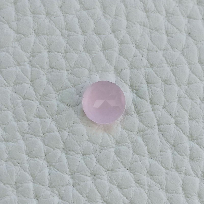Calcedonio Rosa Idrotermale Forma Tondo Sfaccetata A Mano Gemme Sciolte 7X3-4mm 1,25 Carati 1pz Calcedonio Rosa Idrotermale Forma Tondo Sfaccetata A Mano Gemme Sciolte 7X3-4mm 1,25 Carati 1pz