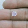 Calcedonio Rosa Idrotermale Forma Tondo Sfaccetata A Mano Gemme Sciolte 7X3-4mm 1,25 Carati 1pz