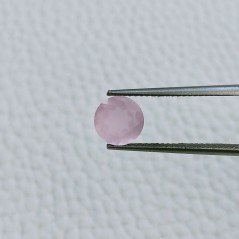 Calcedonio Rosa Idrotermale Forma Tondo Sfaccetata A Mano Gemme Sciolte 7X3-4mm 1,25 Carati 1pz Calcedonio Rosa Idrotermale Forma Tondo Sfaccetata A Mano Gemme Sciolte 7X3-4mm 1,25 Carati 1pz