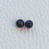 Ametista Africana Tondo Sfaccettato A Mano Mezzo Forato 6mm 1,35 Carati 1pz