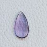 Ametista Rosa Di Francia Taglio Goccia Liscia A Mano Forato 27X14X4mm 11,80 Carati 1pz