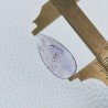 Ametista Taglio Goccia Liscia A Mano Forato 27X14X4mm 11,55 Carati 1pz