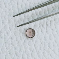 Rodolite Idrotermale Taglio Tondo Sfaccetata A Mano Gemme Sciolte 5mm 0,65 Carati 1pz