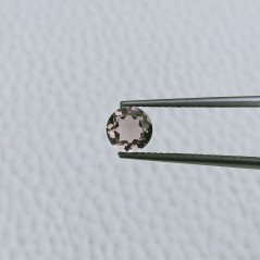 Rodolite Idrotermale Taglio Tondo Sfaccetata A Mano Gemme Sciolte 5mm 0,65 Carati 1pz