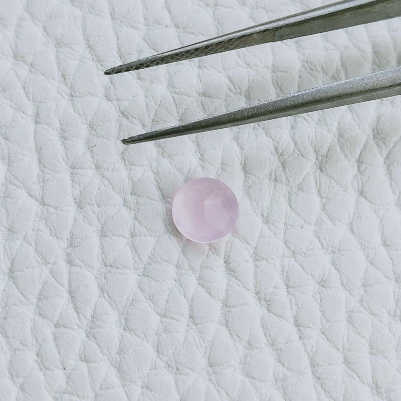 Calcedonia Rosa Idrotermale Taglio Tondo Sfaccetata A Mano Gemme Sciolte 5mm 0,55 Carati 1pz Calcedonia Rosa Idrotermale Taglio Tondo Sfaccetata A Mano Gemme Sciolte 5mm 0,55 Carati 1pz
