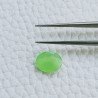 Calcedonio Taglio Ovale Sfaccetata A Mano Gemme Sciolte 9X7X3mm 1,65 Carati 1pz