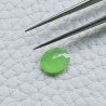 Calcedonio Taglio Ovale Sfaccetata A Mano Gemme Sciolte 9X7X3mm 1,65 Carati 1pz