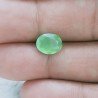 Calcedonio Taglio Ovale Sfaccetata A Mano Gemme Sciolte 9X7X3mm 1,65 Carati 1pz