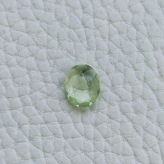 Ametista Verde Taglio Ovale Sfaccetata A Mano Gemme Sciolte 9X7X3mm 1,90 Carati 1pz