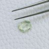 Ametista Verde Taglio Ovale Sfaccetata A Mano Gemme Sciolte 9X7X3mm 1,90 Carati 1pz