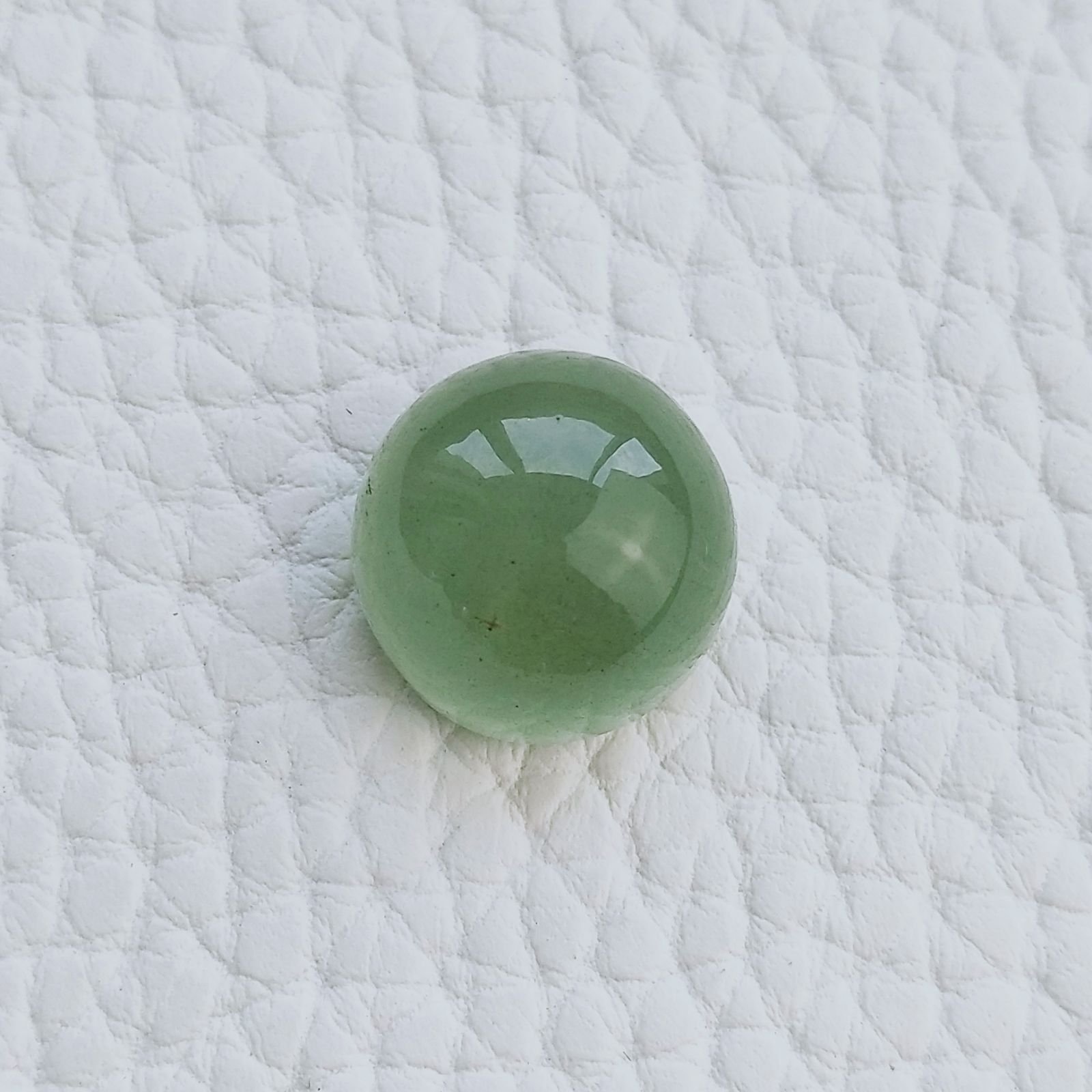 Acquamarina Taglio Tondo Liscio Cabuchon A Mano 14mm 13,70 Carati 1pz