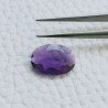 Ametista Africana Idrotermale Taglio Ovale Sfaccetata A Mano Gemme Sciolte 13X9X3mm 3,45 Carati 1pz