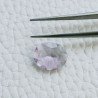 Ametista Rosa Di Francia Idrotermale Taglio Ovale Sfaccetata A Mano Gemme Sciolte 11X9X3mm 2,70 Carati 1pz
