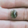 Tormalina Verde Idrotermale Taglio Ovale Sfaccetata A Mano Gemme Sciolte 11X9X3mm 2,60 Carati 1pz