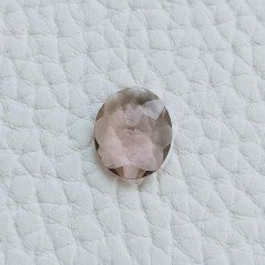 Rodolite Idrotermale Taglio Ovale Sfaccetata A Mano Gemme Sciolte 11X9X3mm 2,60 Carati 1pz