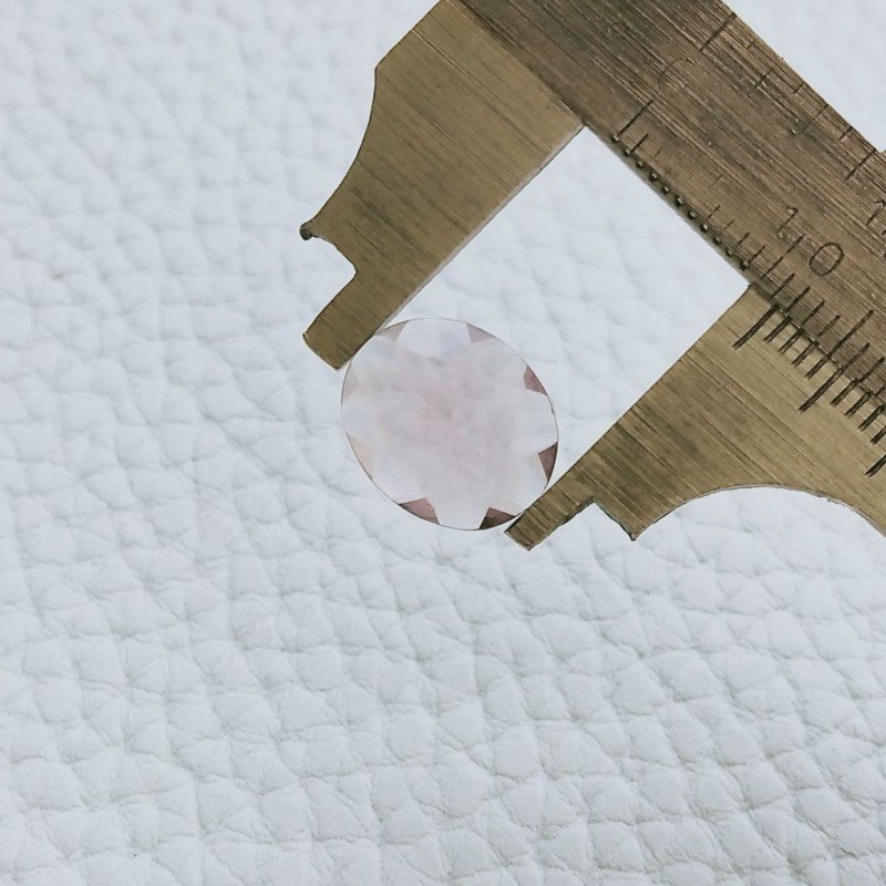 Rodolite Idrotermale Taglio Ovale Sfaccetata A Mano Gemme Sciolte 11X9X3mm 2,60 Carati 1pz
