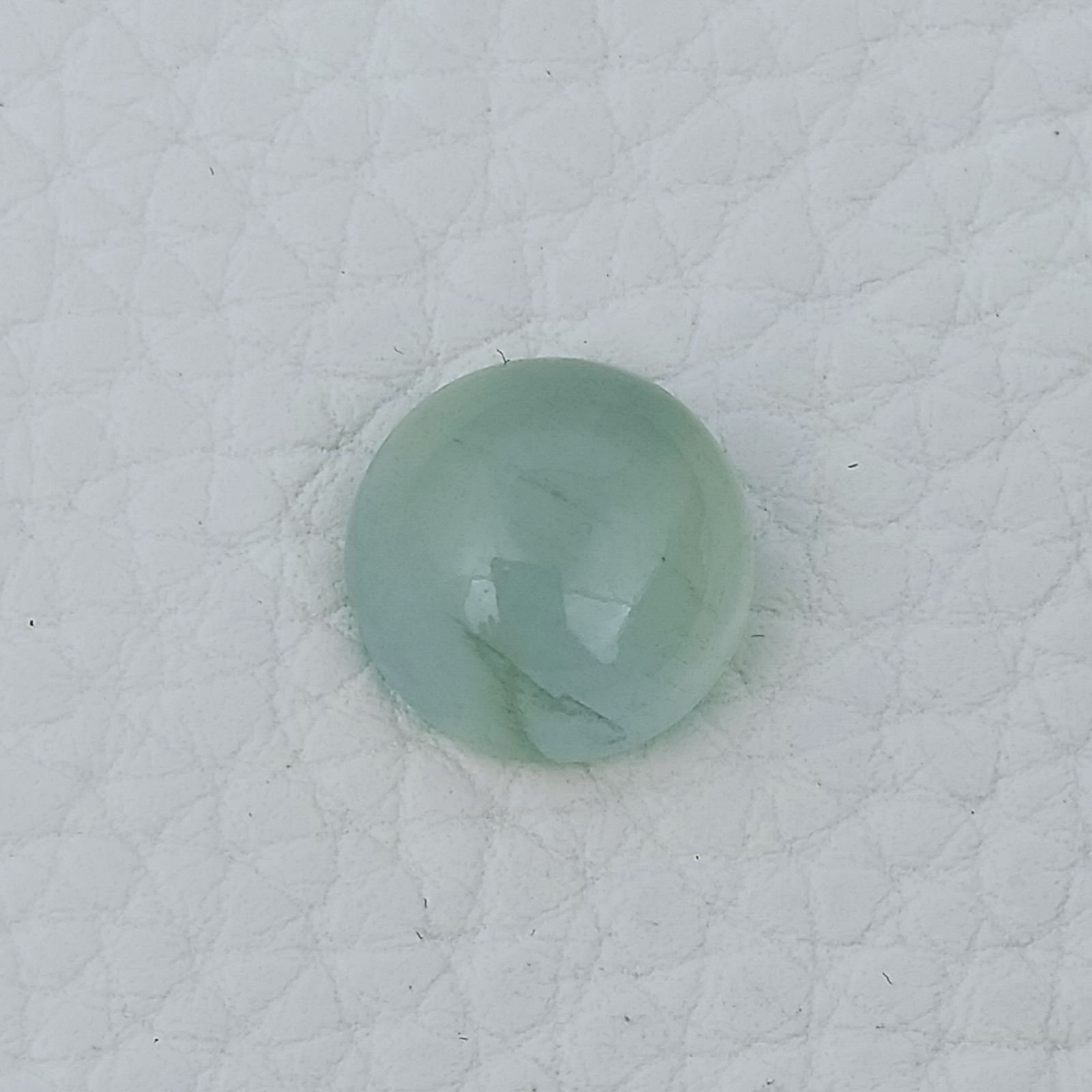 Acquamarina Forma Tondo Cabochon Fatto A Mano 12X7mm 7,20 Carati 1pz