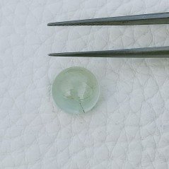 Acquamarina Forma Tondo Cabochon Fatto A Mano 10X6mm 4,25 Carati 1pz