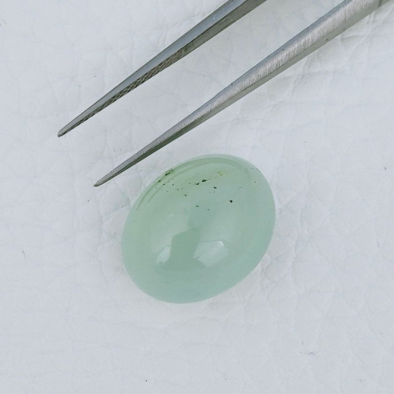 Acquamarina Forma Ovale Cabochon Fatto A Mano 17X13X10mm 15,25 Carati 1pz