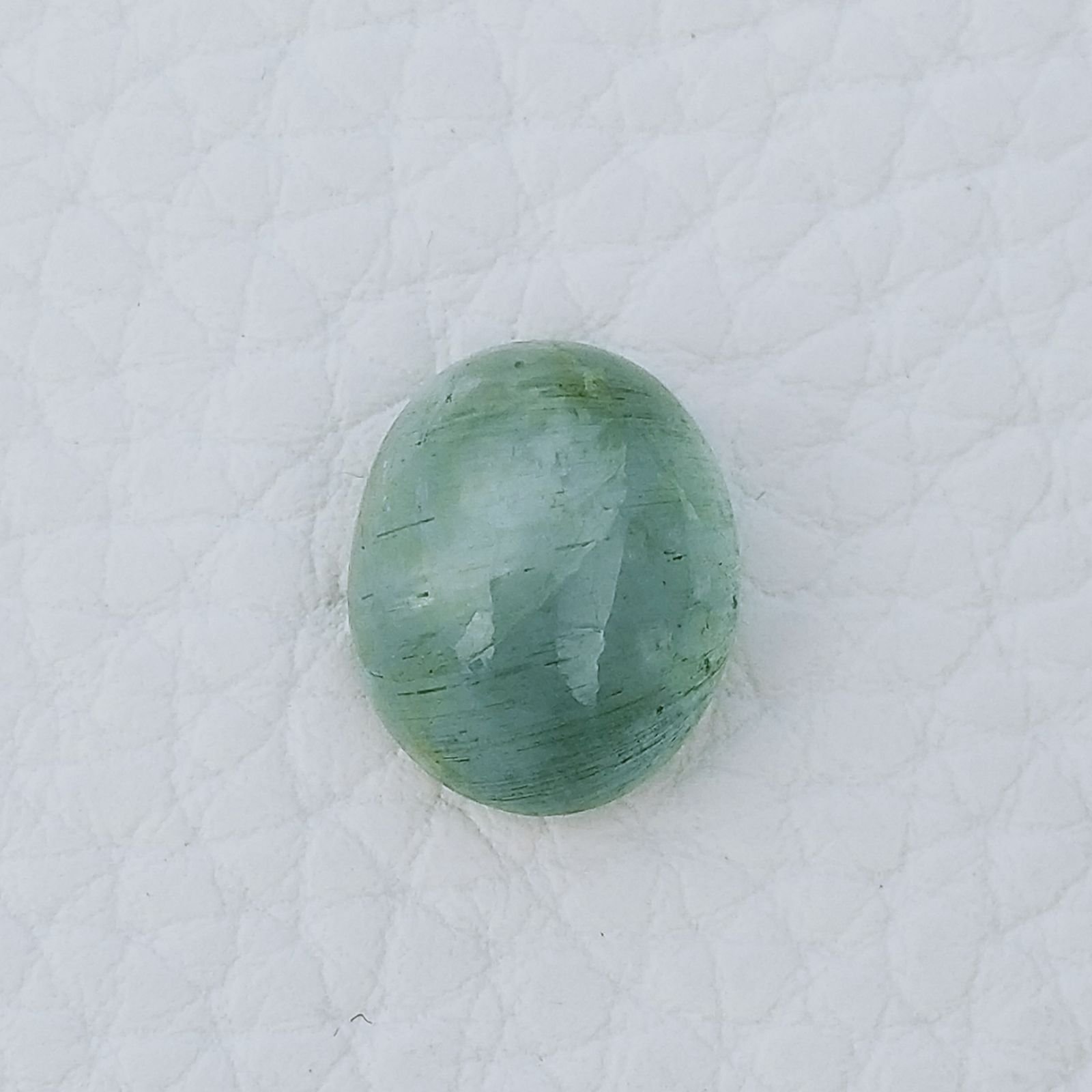Acquamarina Forma Ovale Cabochon Fatto A Mano 13X11X7mm 8,70 Carati 1pz