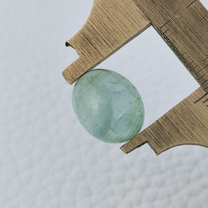Acquamarina Forma Ovale Cabochon Fatto A Mano 13X11X7mm 8,70 Carati 1pz Acquamarina Forma Ovale Cabochon Fatto A Mano 13X11X7mm 8,70 Carati 1pz