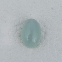 Acquamarina Forma Ovale Cabochon Fatto A Mano 14X10X6mm 7,25 Carati 1pz