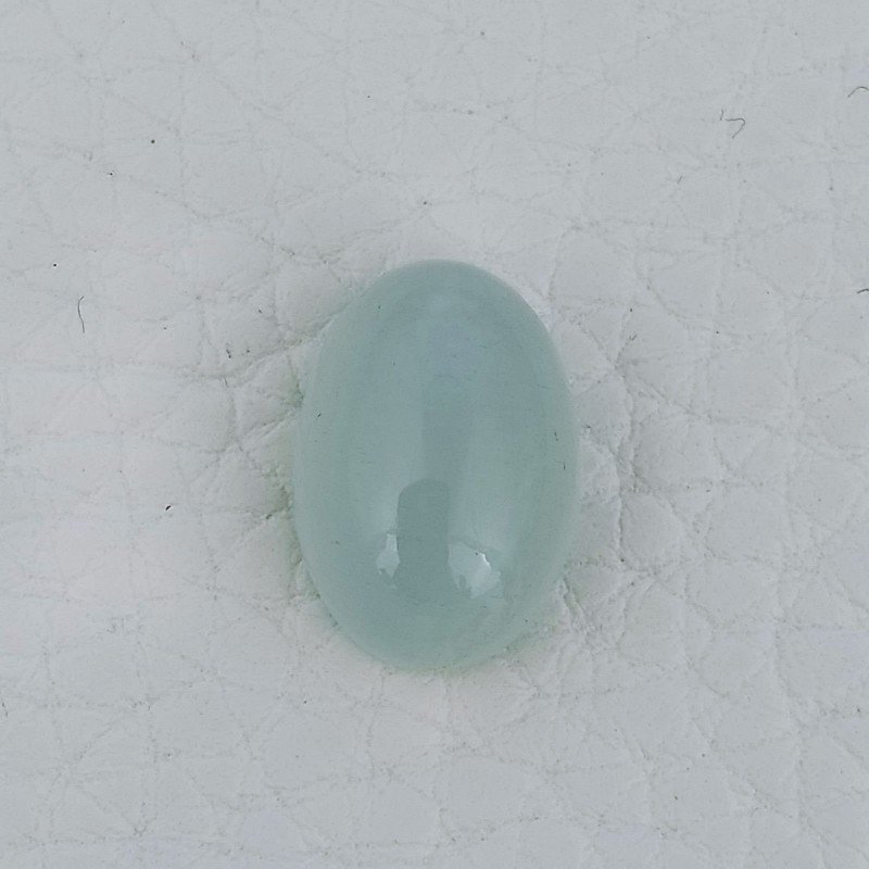 Acquamarina Forma Ovale Cabochon Fatto A Mano 14X10X6mm 7,25 Carati 1pz