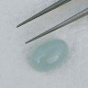 Acquamarina Forma Ovale Cabochon Fatto A Mano 14X10X6mm 7,25 Carati 1pz