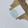 Acquamarina Forma Ovale Cabochon Fatto A Mano 14X10X6mm 7,25 Carati 1pz