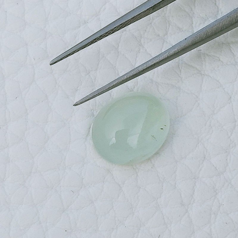 Acquamarina Forma Ovale Cabochon Fatto A Mano 11X9X5mm 3,95 Carati 1pz