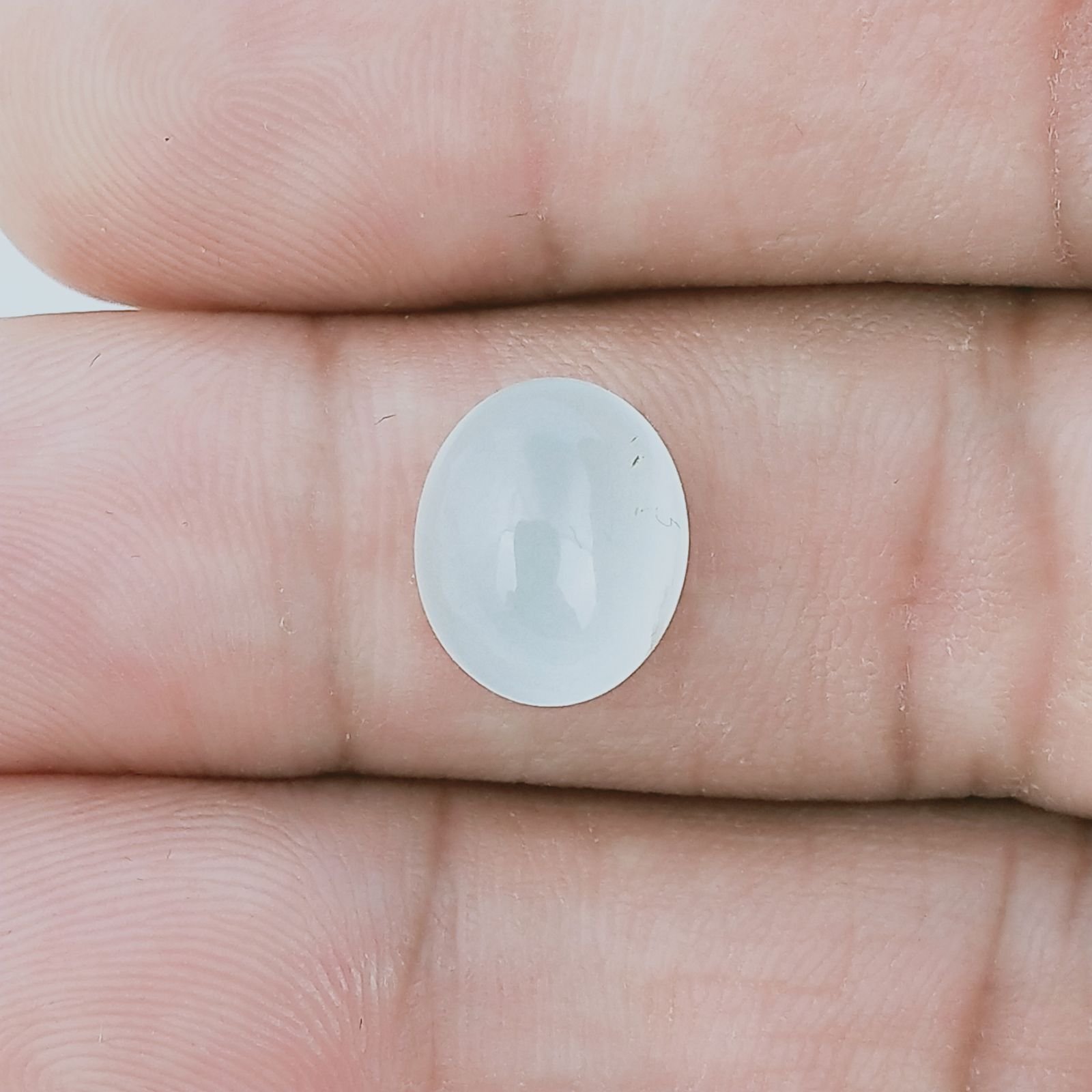 Acquamarina Forma Ovale Cabochon Fatto A Mano 11X9X5mm 3,95 Carati 1pz