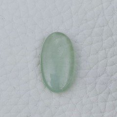 Cabochon di Acquamarina Ovale, 21x11x4 mm, 8,95 ct, Fatto a Mano