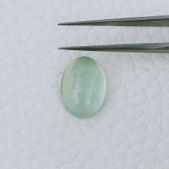 Acquamarina Forma Ovale Cabochon Fatto A Mano 16X11X8mm 11,40 Carati 1pz