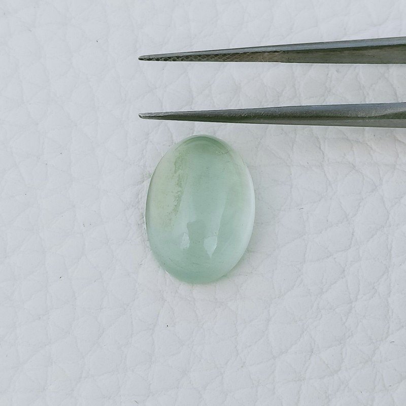 Acquamarina Forma Ovale Cabochon Fatto A Mano 16X11X8mm 11,40 Carati 1pz