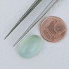 Acquamarina Forma Ovale Cabochon Fatto A Mano 16X11X8mm 11,40 Carati 1pz