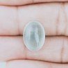 Acquamarina Forma Ovale Cabochon Fatto A Mano 16X11X8mm 11,40 Carati 1pz